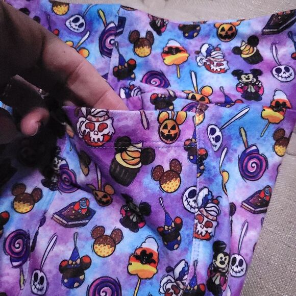 Charlie’s Project Disney Halloween Treats Womens leggings 4-14 Soft New - Picture 5 of 11